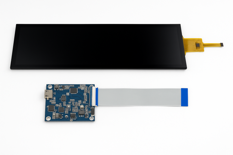 8.8″ IPS 长条形电容触控显示屏