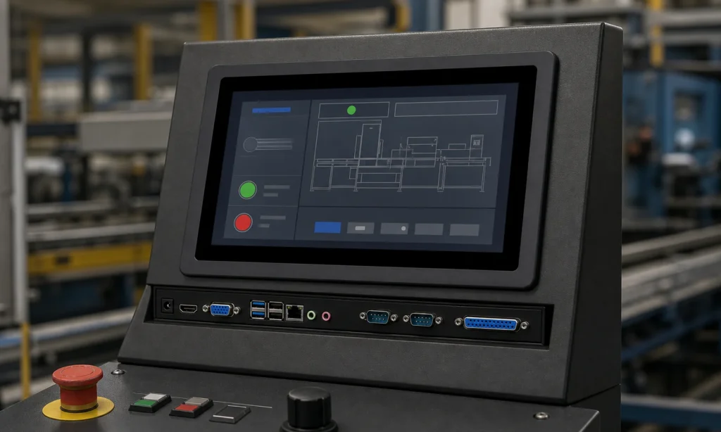 PSTD-840紧凑型Windows工业控制终端应用示意